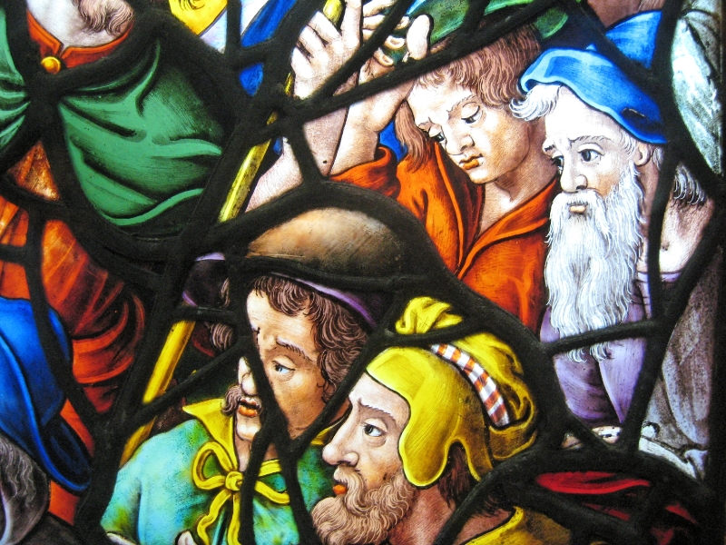 Stained glass, Paris France.jpg - Stained glass